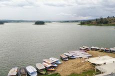 Waduk Cacaban Tegal, Wisata Susuri Waduh dengan Perahu