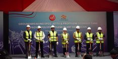 ADHI Lakukan Groundbreaking Proyek EPCC Jetty dan Propylene Storage Tank di Indramayu