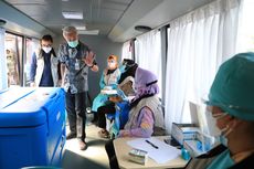 Percepat Vaksinasi di Jateng, Ganjar Luncurkan Bus Vaksin