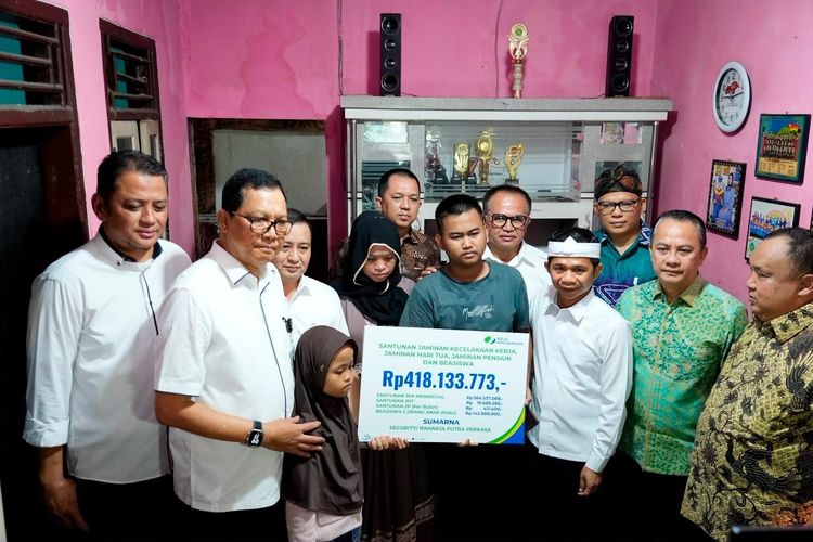 Ahli Waris Satpam yang Tewas di Waduk Jatiluhur Terima Jaminan Sosial Rp 418 Juta