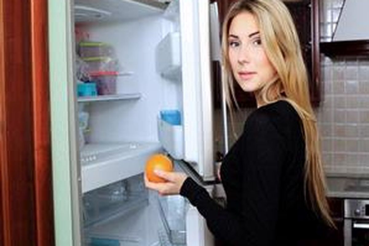 Jangan terlalu sering membuka-menutup lemari es agar dayanya tidak terbuang percuma. 