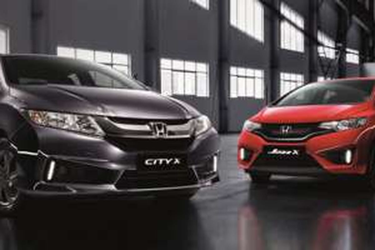 Honda City X dan Honda Jazz X, yang diproduksi terbatas di Malaysia.