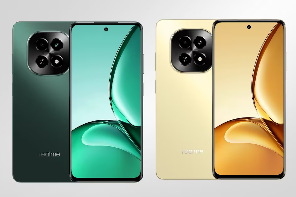 Realme V60 dan Realme V60s resmi meluncur di China, 21 Juni 2024. Spesifikasi keduanya sama persis, namun dibanderol dengan harga berbeda.