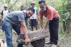 Warga Sleman Temukan Batu Tersusun Rapi, Diduga Bangunan Kuno