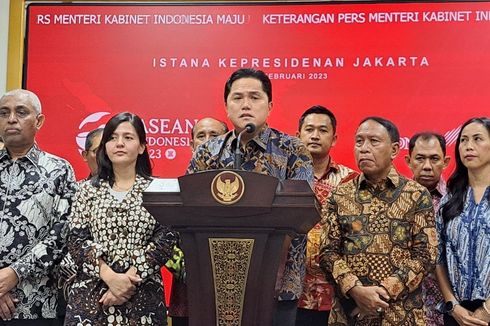 Di Hadapan Jokowi, Erick Thohir: Kami Pastikan Persepsi Pemerintah Intervensi PSSI Itu Salah