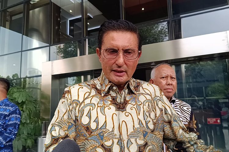 Wakil Ketua Majelis Permusyawaratan Rakyat (MPR) Fadel Muhammad Al Haddar mengaku dicecar penyidik Komisi Pemberantasan Korupsi (KPK) seputar kedatangan sejumlah pengusaha dari Himpunan Pengusaha Muda Indonesia (Hipmi), Senin (25/3/2024).