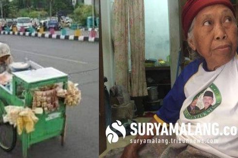 Viral Video Maling Curi Rp 45.000 di Gerobak Gorengan, Mbah Hawati Mengaku Ikhlas