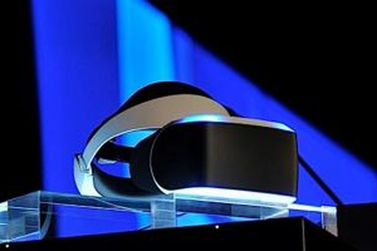 Project Morpheus diperkenalkan pada ajang Game Developer Conference, Rabu (19/3/2014)