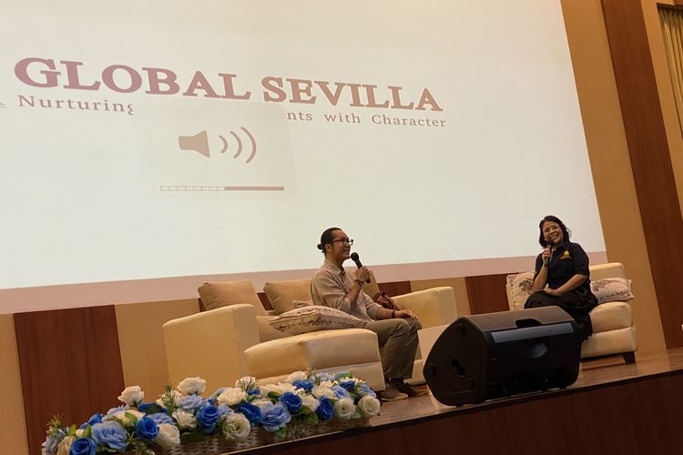 Mindfulness Talks dalam Mindfulness Festival Sekolah Global Sevilla memperingati HUT ke-21 dilaksanakan serempak di Global Sevilla School Puri Indah dan Pulo Mas pada 6 Oktober 2023.