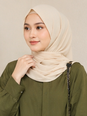 Inspirasi warna jilbab yang cocok dipadukan dengan baju army, mulai dari netral, pastel, earth tone, hingga abu-abu yang stylish.