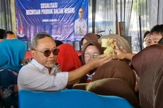 Mendag Zulhas Uji Coba 1.400 Paket Makan Siang Gratis di SMA N 3 Semarang