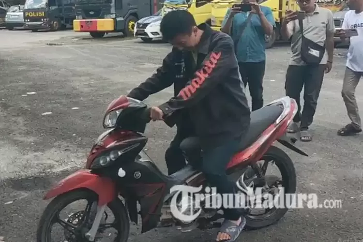 Cerita Warga Surabaya Temukan Motor Jupiter Z yang Hilang 14 Tahun Silam di Bangkalan