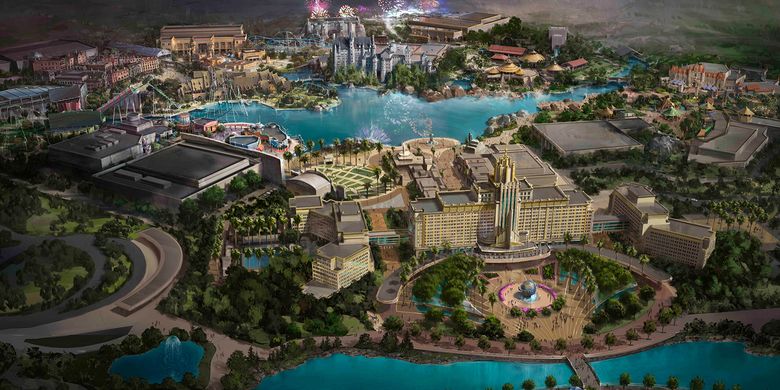 Hmmm, Universal Studios Terbesar di Dunia Dibuka di Beijing pada 20 September