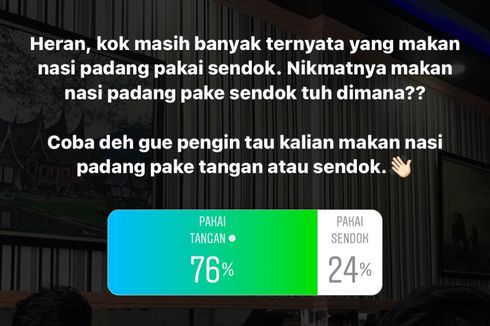 Ramai soal Makan Pakai Tangan atau Pakai Sendok, Lebih Baik yang Mana?