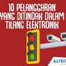 Besaran Denda Tilang Elektronik sesuai Jenis Pelanggarannya