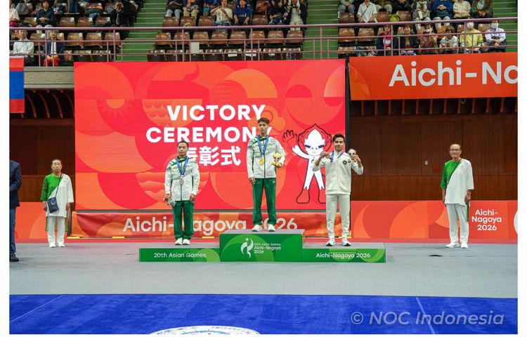 Asian Games 2026: Respons CdM Tim Indonesia Usai Seraf Naro Siregar Persembahkan Medali Pertama
