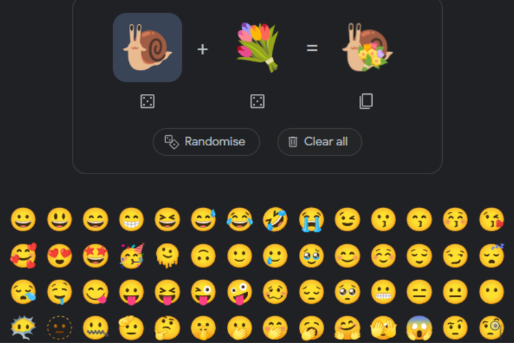 Ilustrasi emoji kitchen