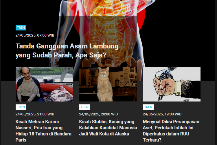 [POPULER TREN] Tanda Gangguan Asam Lambung Sudah Parah | Siapa Ormas GRIB?