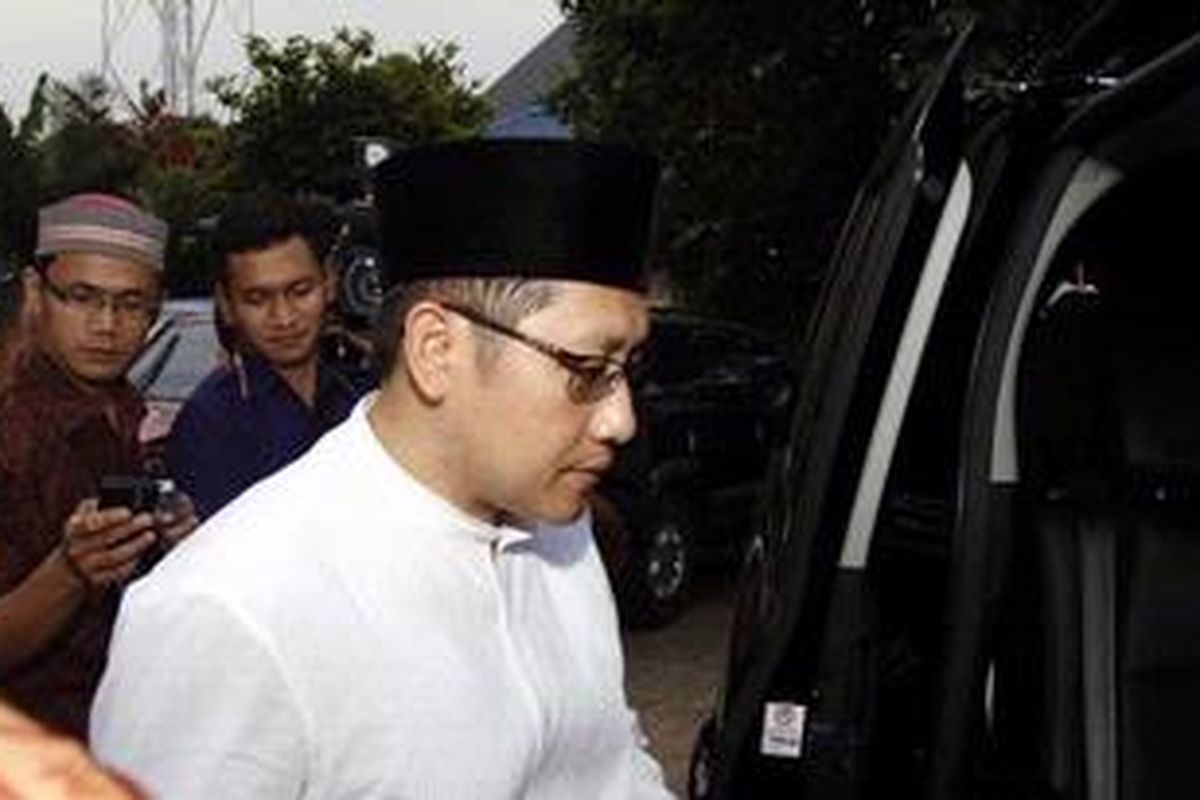 Ketua Umum Partai Demokrat, Anas Urbaningrum.  