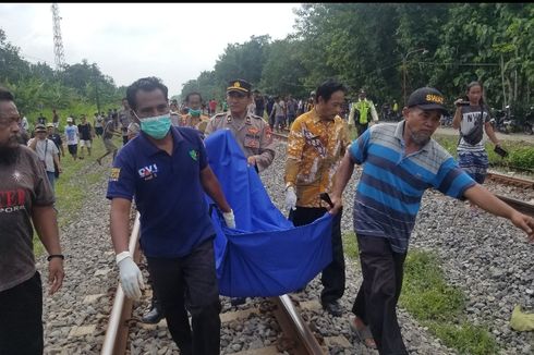 Tak Dengar Teriakan Warga, Pedagang Botok di Ngawi Tewas Terseret Kereta Api