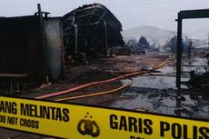 Ini Penampakan Lapak di Kawasan Industri Pulogadung yang Terbakar