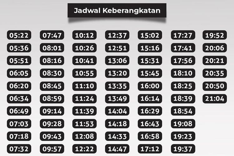 Jadwal keberangkatan LRT Jabodebek Jati Mulya-Dukuh Atas