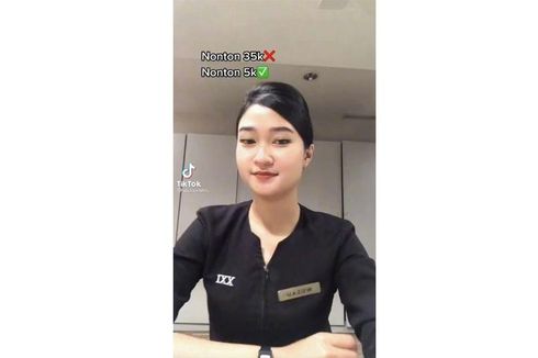 Heboh Video di Tiktok - Tiket Bioskop Cuma Rp 5.000, Berikut Cara Mendapatkanya 