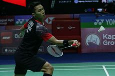 BERITA FOTO: Tundukkan Thailand, Jonatan Christie Melaju ke 16 Besar