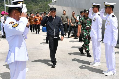 Tinjau Kapal Perang di Natuna, Jokowi Tegaskan Hak Berdaulat Indonesia di ZEE
