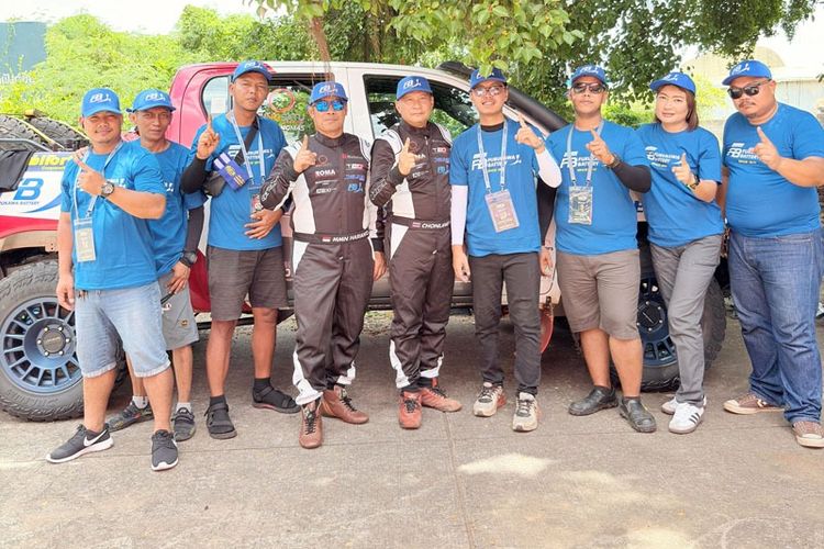 Memen Harianto, pereli Indonesia menang di Asia Cross Country Rally (AXCR) 2025 di Thailand