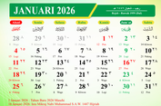 Kalender 2026 Lengkap: Cek Tanggal Merah, Libur Nasional, hingga Penanggalan Hijriyah dan Jawa