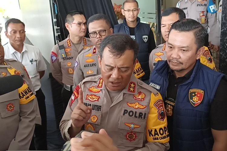 Kepala Polda Jawa Tengah (Jateng) Irjen Pol Ahmad Luthfi di Mapolda Jateng.