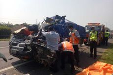 Kecelakaan Pikap dan Truk di Tol Tangerang-Merak, 2 Orang Tewas