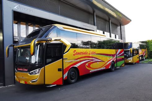 3 Bus Baru PO Samarinda Lestari, Pakai Bodi Buatan Laksana