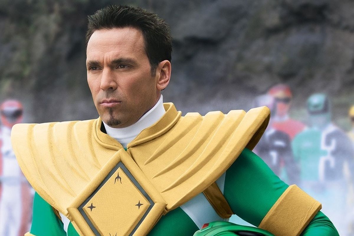 Jason David Frank sebagai Green Ranger dalam Power Rangers Megaforce (2013)