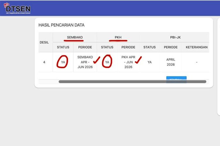 Cara Cek BPNT Tahap 3 2026 Rp 600.000, Ini Tanda Bantuan Siap Cair