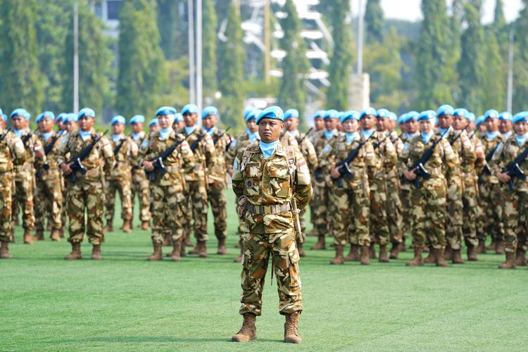 638 Prajurit TNI Berangkat ke Kongo, Bawa Mandat PBB Lindungi Warga Sipil