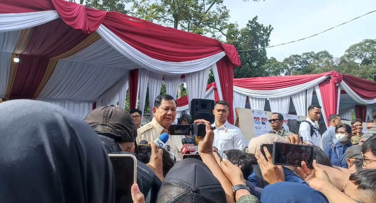 Usai Mencoblos, Prabowo Bakal Pantau "Quick Count" di Hambalang