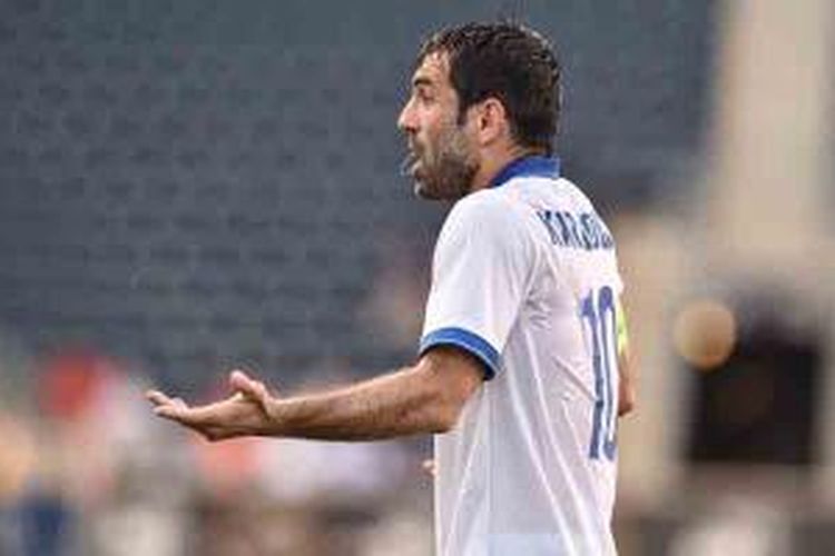 Gelandang Yunani, Giorgos Karagounis.