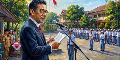 Contoh Pidato Singkat Sumpah Pemuda 2026 di Sekolah, Dibuka dengan Salam Lintas Agama