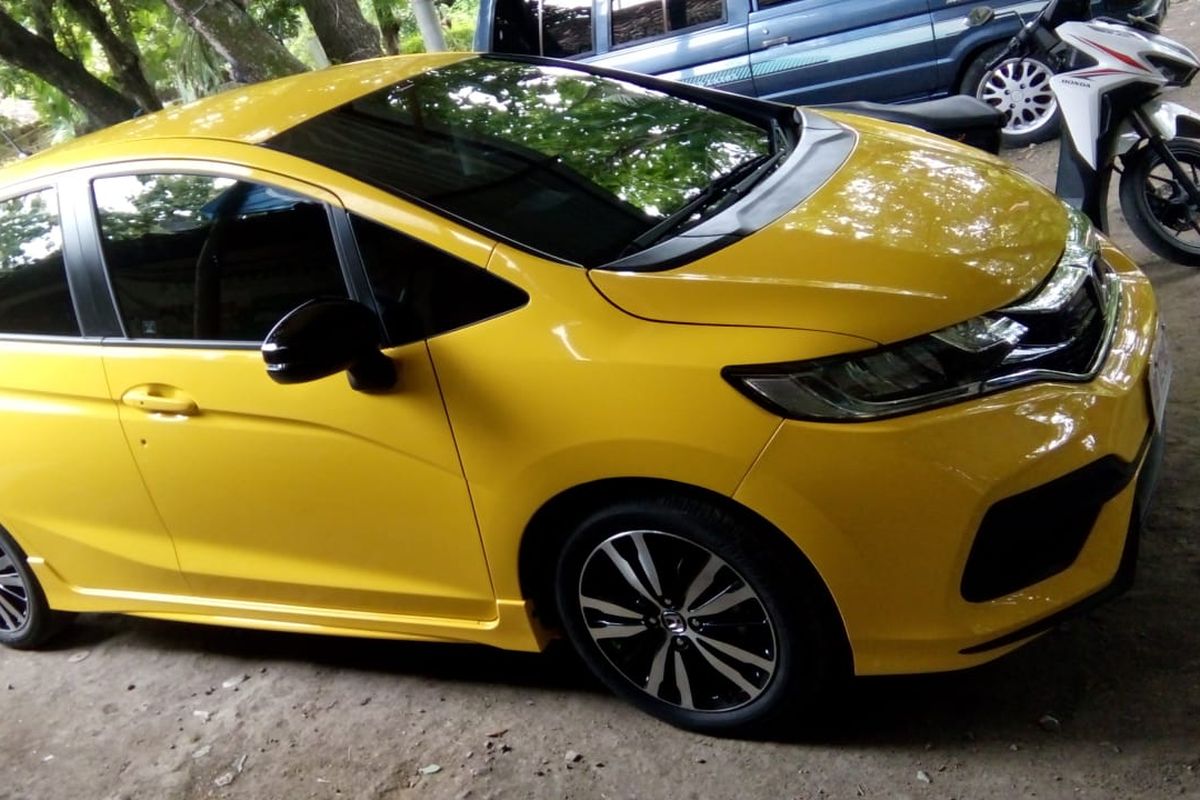 Honda Jazz akan melakukan perbaikan bodi