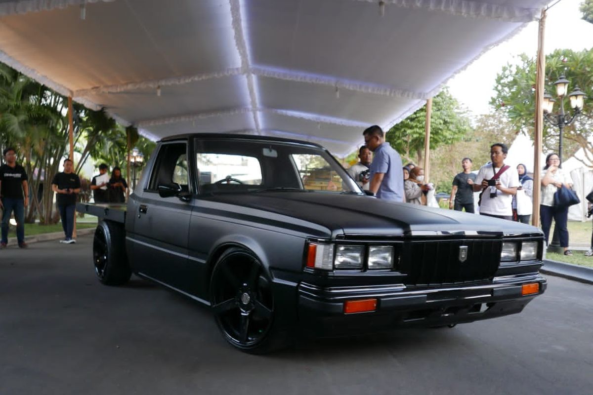 Mobil kustom flat deck Gagak Rimang jadi lucky draw Kustomfest 2023