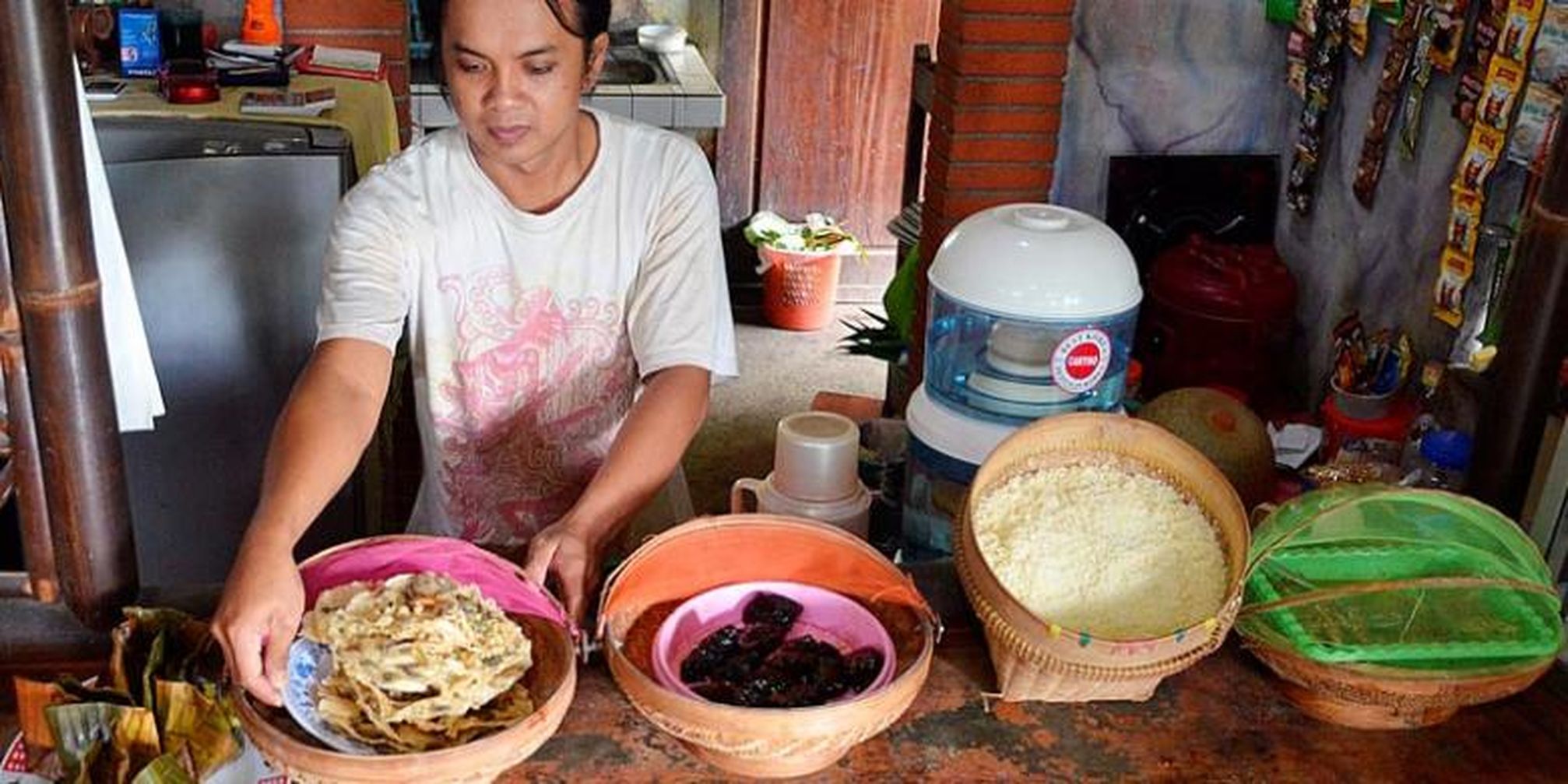 Nasi Jagung, Botok Yuyu ala Pati