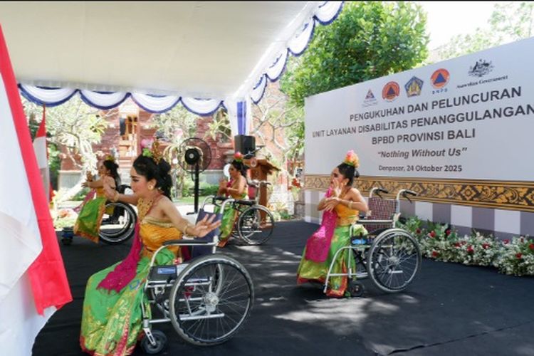 Australia dan Indonesia memperkuat penanganan bencana melalui unit pelayanan disabilitas.