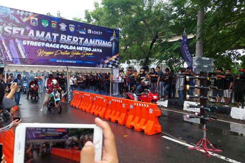 Street Race Ancol Dimulai, Balap Legal Dibuka oleh Kelas Sunmori