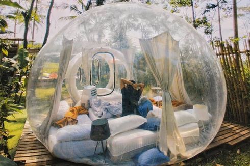 Spot Instagramable di Nira Camper Village, Bubble Tent Pertama di Yogyakarta