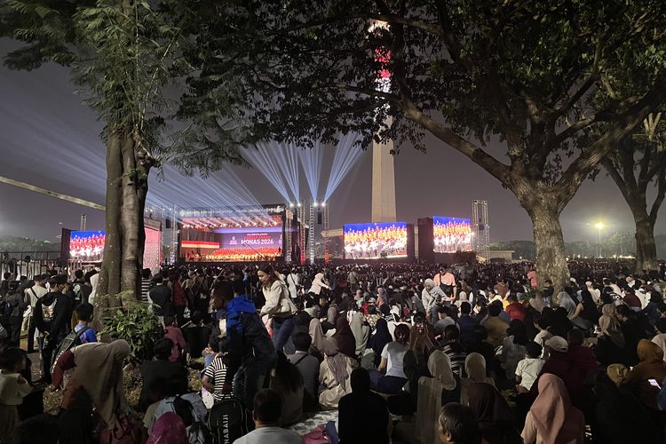 Pengunjung Nilai Konser Akbar Monas Jadi Sarana Kenalkan Budaya ke Anak
