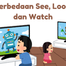 Perbedaan See, Look, dan Watch dalam Bahasa Inggris