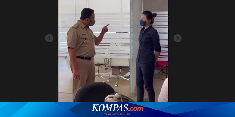 Anies Marahi HRD Pelanggar Aturan PPKM Darurat: Sekarang Tutup Kantornya, Semua Pulang!