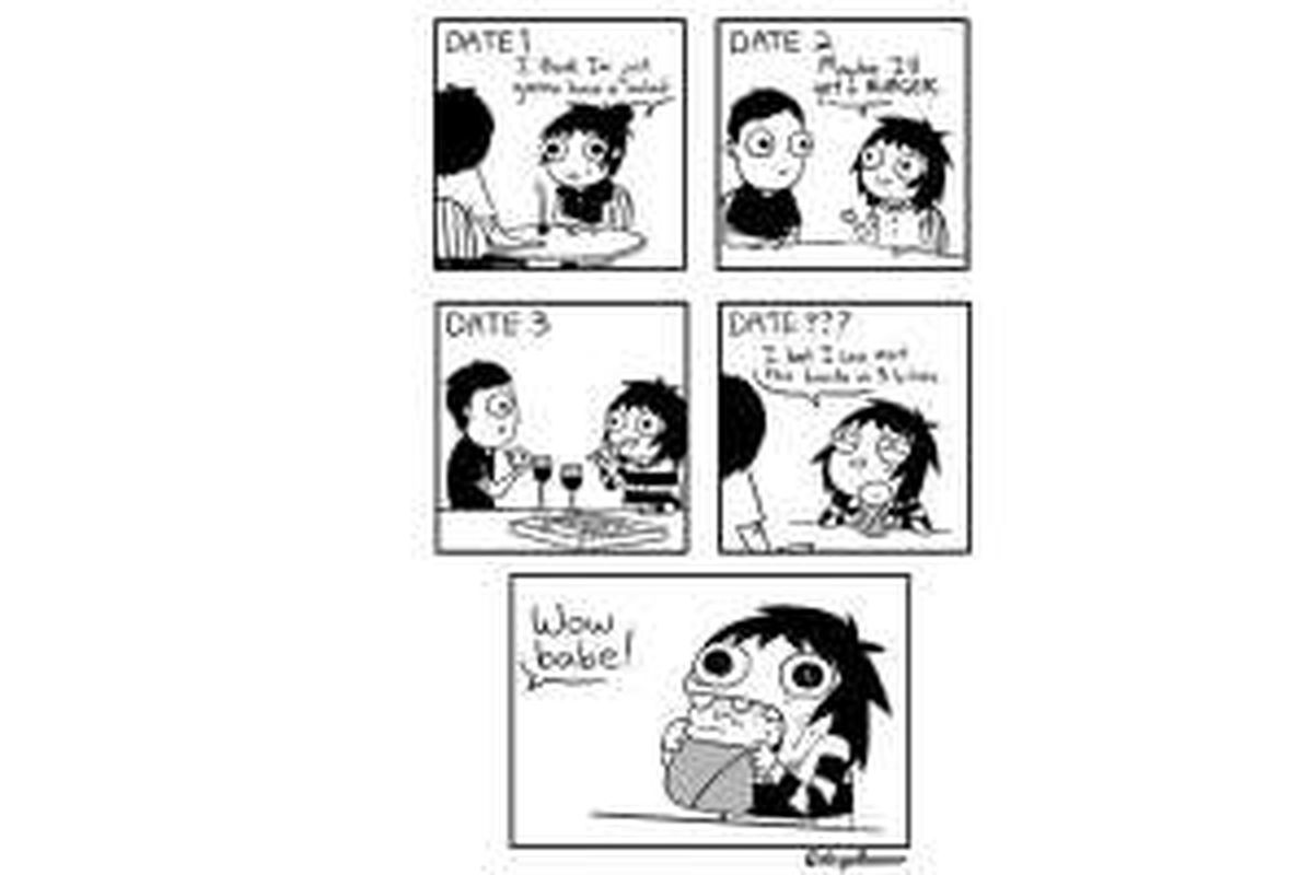 Komik oleh Sarah C. Andersen.